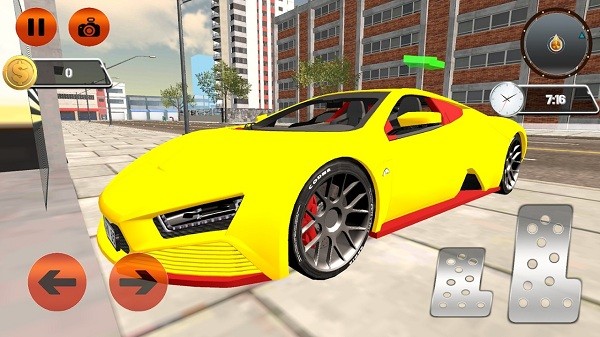 疯狂的汽车驾驶模拟器(Extreme Sports Car) v4.0 安卓版1
