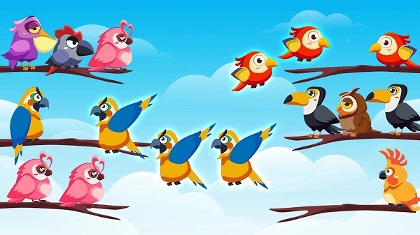 小鳥種類拼圖(Bird Color Sort) v1.0.3 安卓版 2