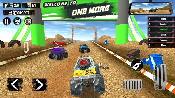 怪物卡车赛车游戏(Off Road Monster Truck Racing) v1.1.0 安卓版2
