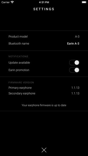 earin耳机app v3.6.2 手机版1