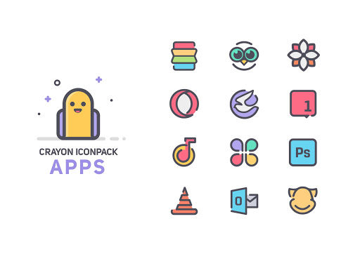 crayon Icon pack最新版 v3.6 安卓版3