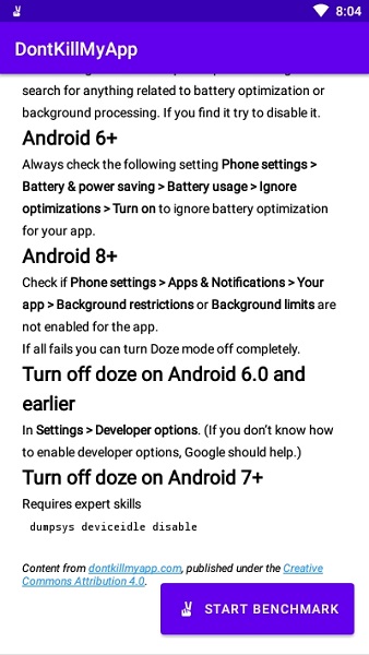 DontKillMyApp软件 v2.5 安卓版1