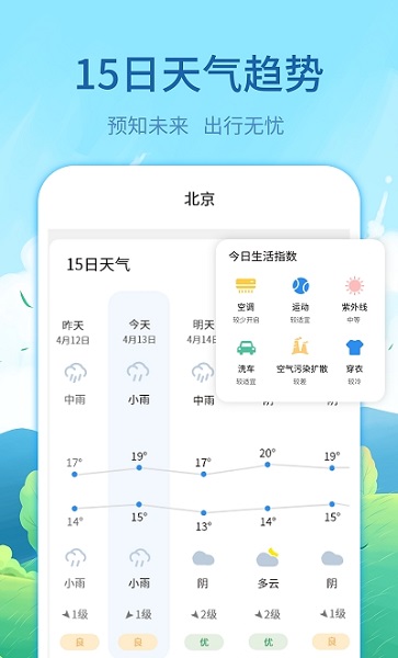 每时天气预报 v3.12.6 安卓版1