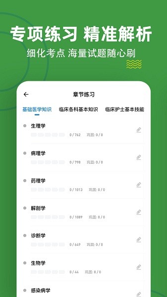 護(hù)理三基練題狗app2