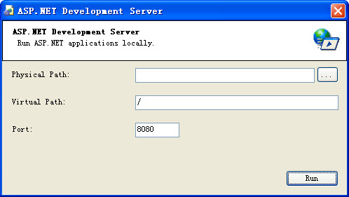 Asp.net服务器(Asp.net Development Server) 绿色版0