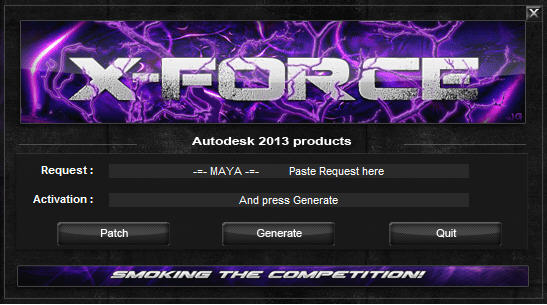 autodesk maya 2013注册机 绿色免费版0