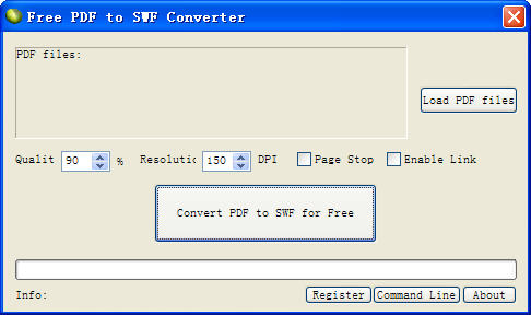 PDF轉(zhuǎn)swf軟件Free PDF to SWF Converter0