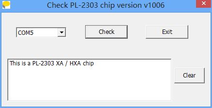 pl-2303芯片版本检测工具 v1006 绿色版0