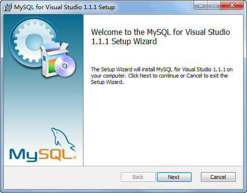 mysql for visual studio 2017版 v1.2.7 官方最新版0