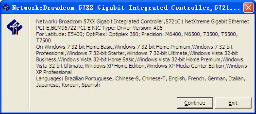 戴尔optiplex 380 Win7网卡驱动 for win7 官方版0