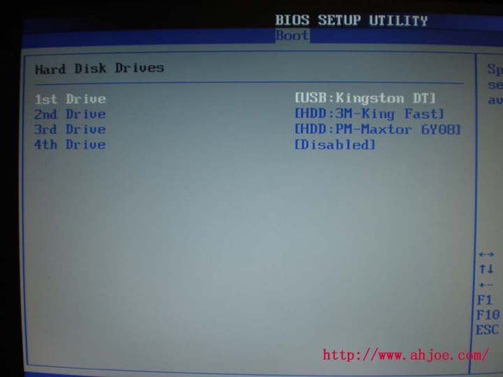 各种BIOS设置USB-HDD启动的方法 - www.downcc.com
