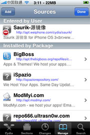 iphone 4越獄后可通過Cydia安裝360手機衛(wèi)士步驟說明