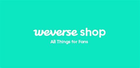 Weverse shop