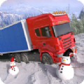 圣誕雪地卡車