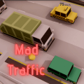 瘋狂的交通汽車
