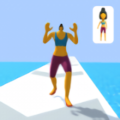 身體平衡跑3d