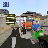 人力三輪車