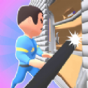 把門撞開