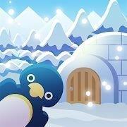 動(dòng)物們與下雪的島