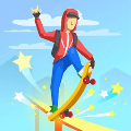 滑板沖刺skater race
