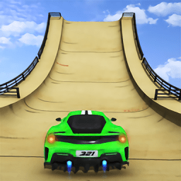 大坡道汽車特技駕駛