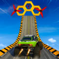 怪物卡車坡道特技
