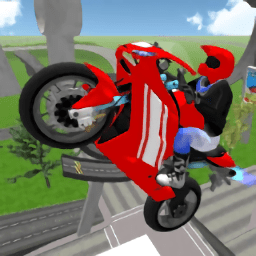 3d特技摩托車比賽