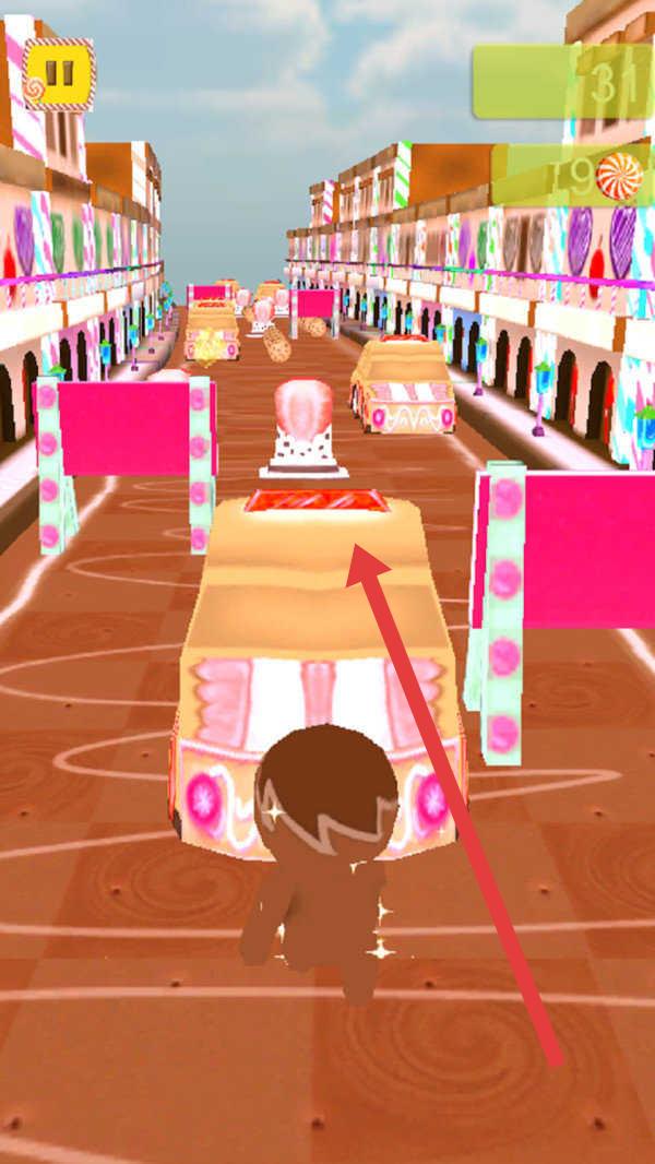 糖果人跑步3d