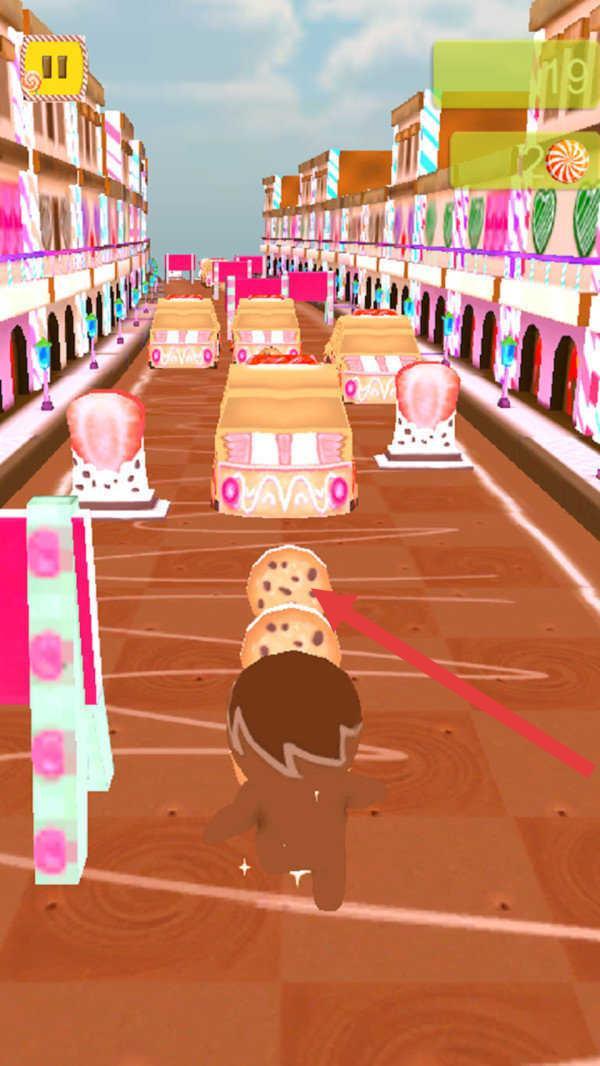 糖果人跑步3d