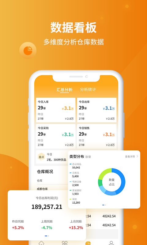 冠唐云倉庫管理軟件app1