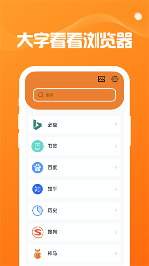 大字看看瀏覽器 v1.0.0 最新版 0