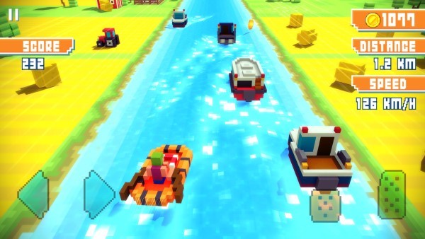 方塊公路高速賽車 v1.2.4 安卓版 0