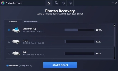 Systweak Photos Recovery v2.1.0.4112