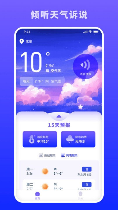 蜜秘天氣 v1.0.0安卓版 0