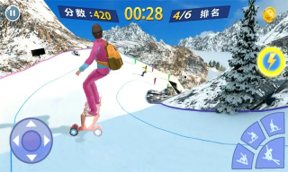 自由滑雪特技大师 v1.0 中文版0