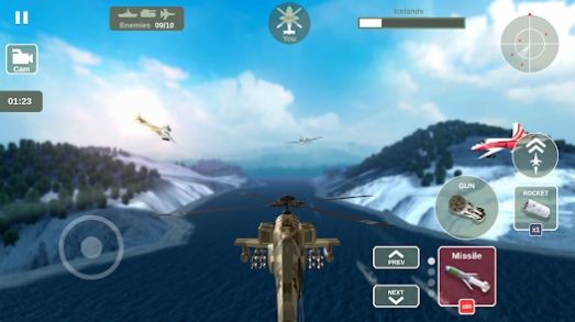 直升机模拟器天空战争 v3.7.5 安卓版0