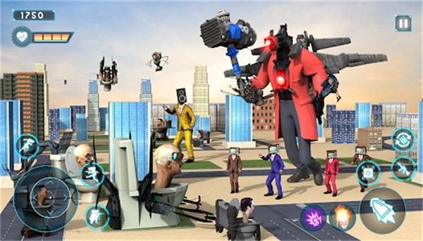 马桶人城市英雄3D v1.15 安卓版1