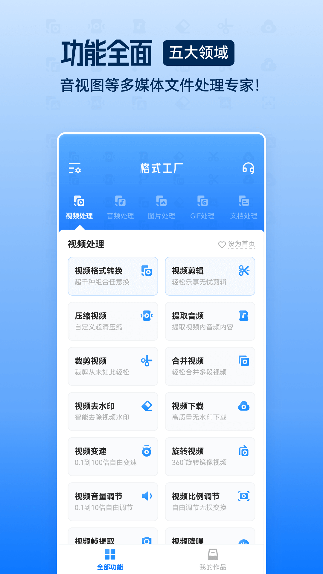 格式工厂app安卓版 v6.1.4 安卓中文版1