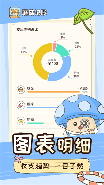 蘑菇記賬 v1.0.7 安卓版 3
