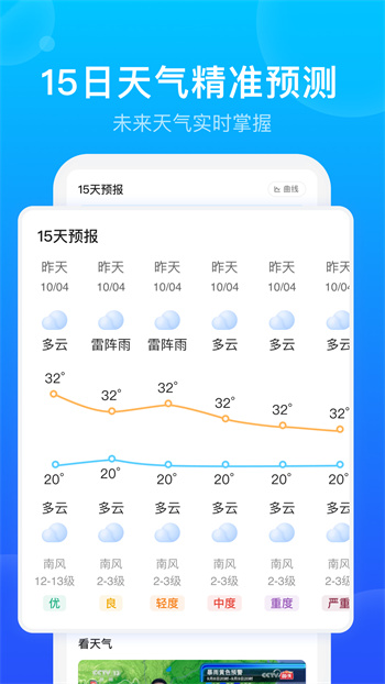 手機天氣預報 v2.3.2 安卓版 0