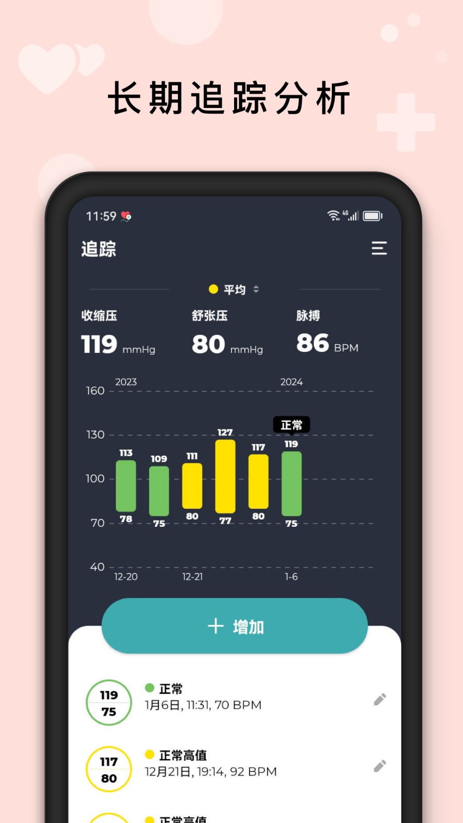 血壓管理助手軟件 v1.7.0 安卓最新版 1