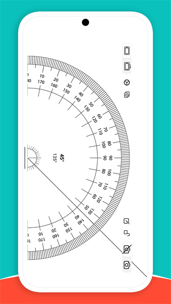 掌上量角器 v4.1 安卓版 1