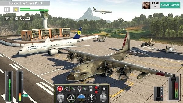 飛行飛機飛行模擬器 v70 安卓版 1