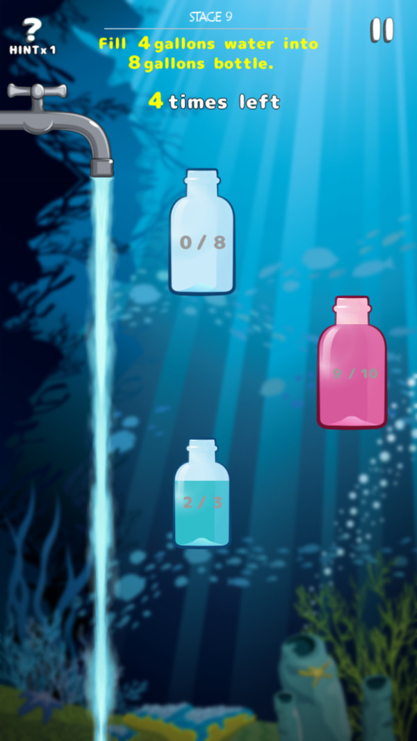 水容量腦謎 v1.17 安卓版 0