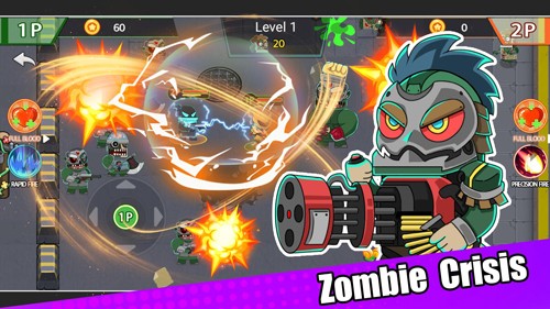 雙人雙槍僵尸戰(zhàn)爭 v1.0.9 安卓版 0