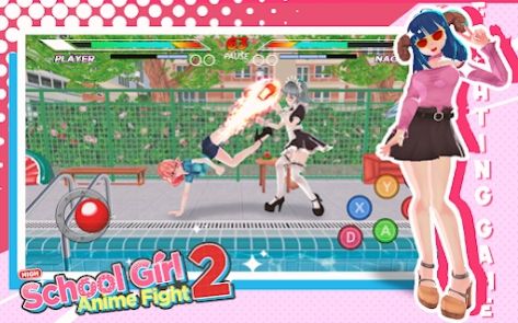 女高中生動(dòng)漫格斗2 v3.0 中文版 0