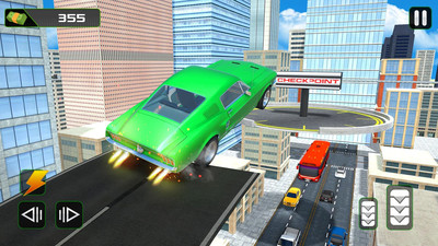 瘋狂汽車空中駕駛 v1.3 安卓版 1