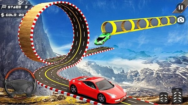 瘋狂汽車特技3d v0.23 安卓版 1