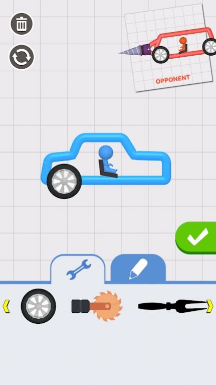 涂鴉車瘋狂戰(zhàn)斗 v0.1.0 安卓版 1