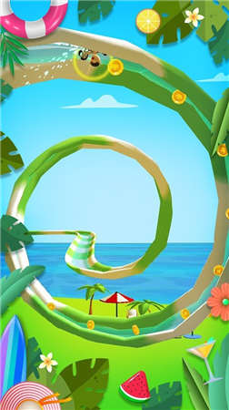 水上樂園滑梯比賽 v1.1.4 安卓版 0